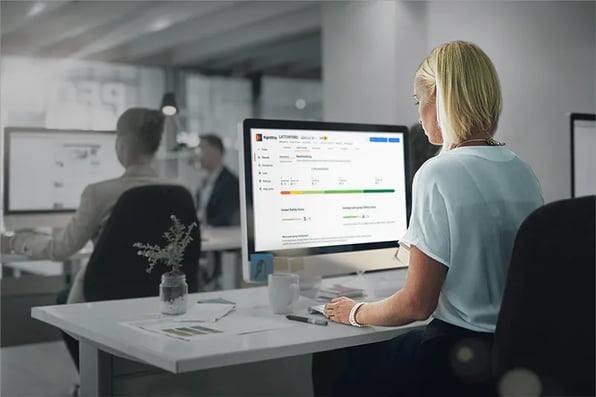 Person using the Rightship platform